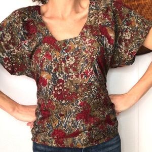 💐COMTOIR DES COTONNIERS designer floral top